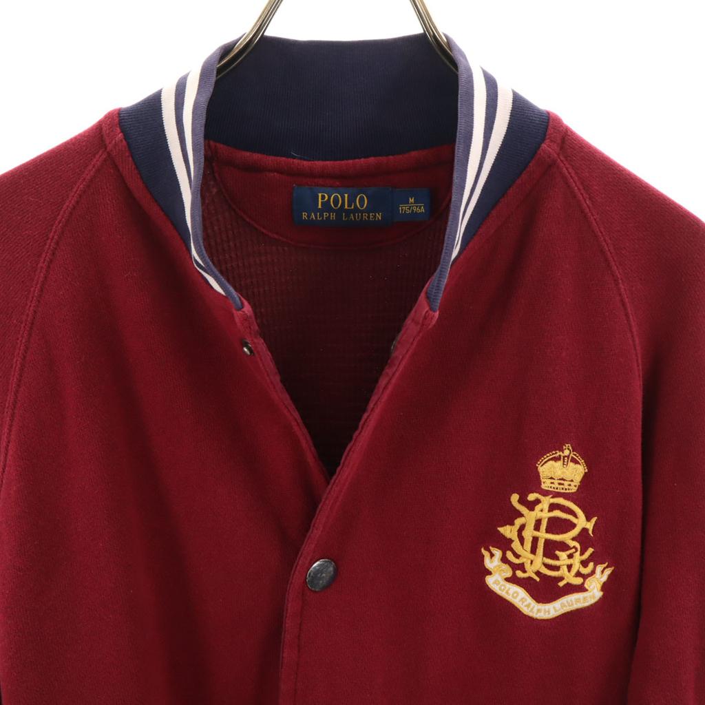 POLO RALPH LAUREN sweat Stajan M Bordeaux Men's Used