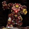 In Stock Marvel Iron Man Hulkbuster  Mecha 2653 Particles Luminous Edition Avengers Plastic Assembly Model Boy Toy Festival Gift