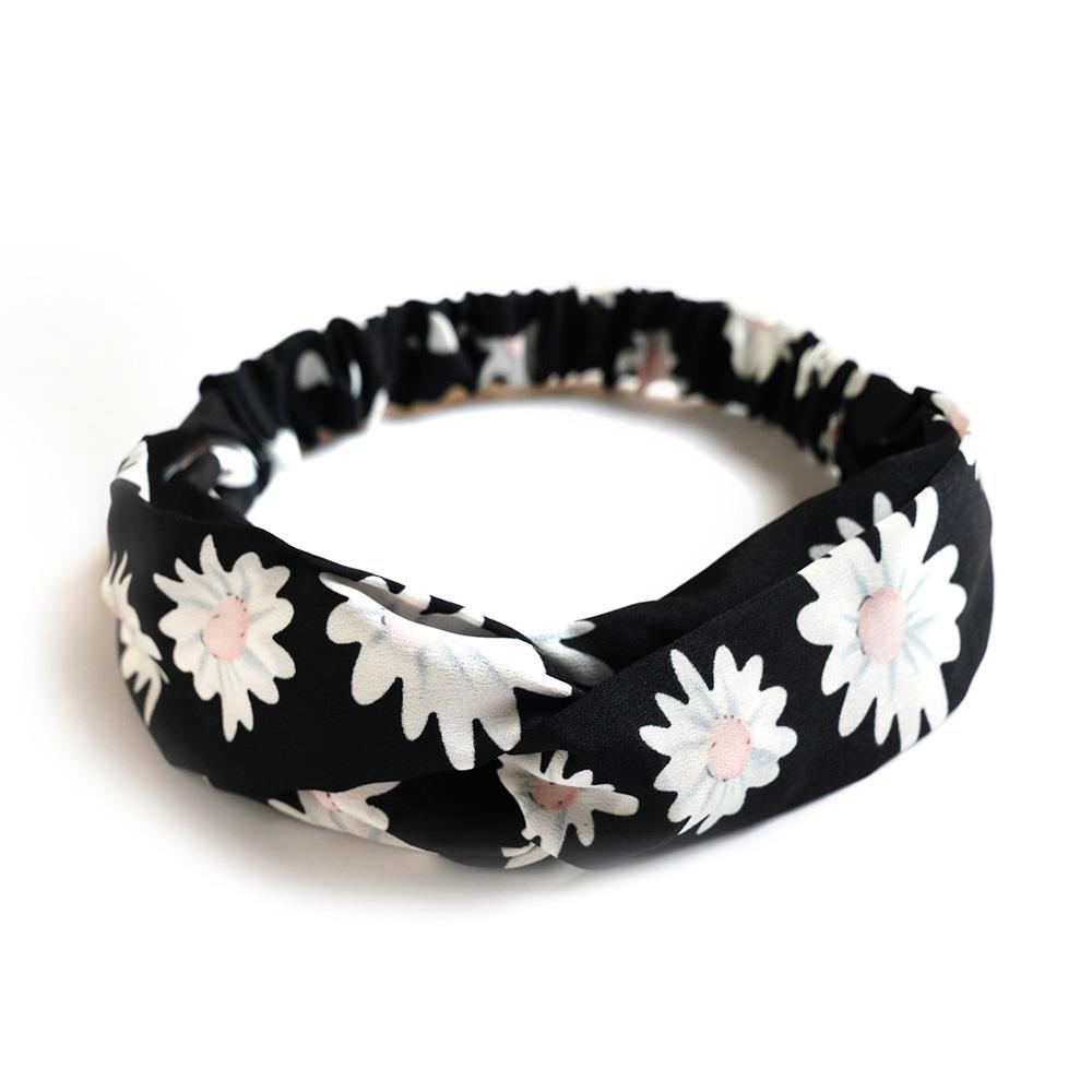 Fashion Women Girls Summer Bohemian Hair Bands Print Headbands Vintage Cross Turban Bandage Bandanas HairBands Hair Accessories