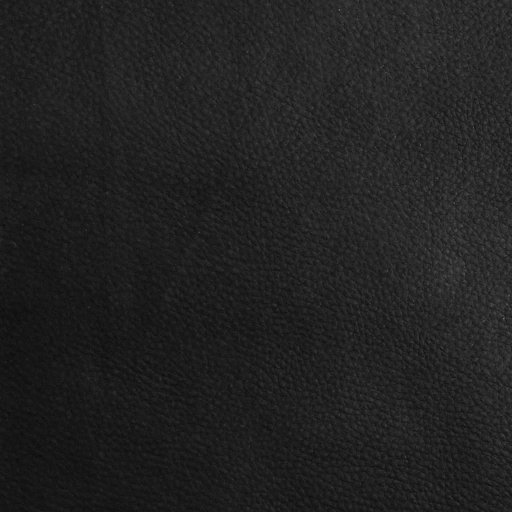 Armchair Glossy Black Faux Leather