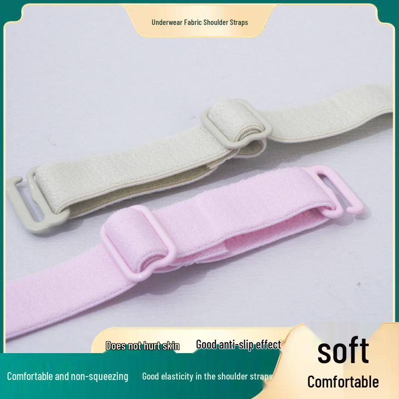 Detachable 1.2cm Bra Strap Extender, Replaceable 55cm Elastic Band