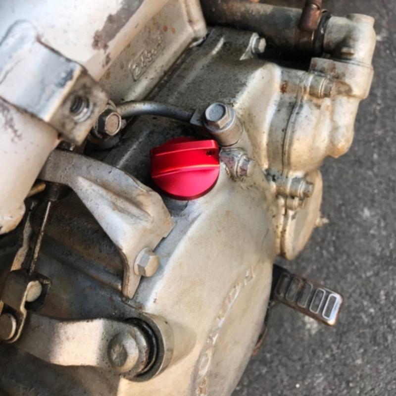 Colorful Oil Filler Caps Compact- Size Oil Drain Plug Bolt Aluminum Oil Filler Caps Plugs Covers Used for CB-R 250RR