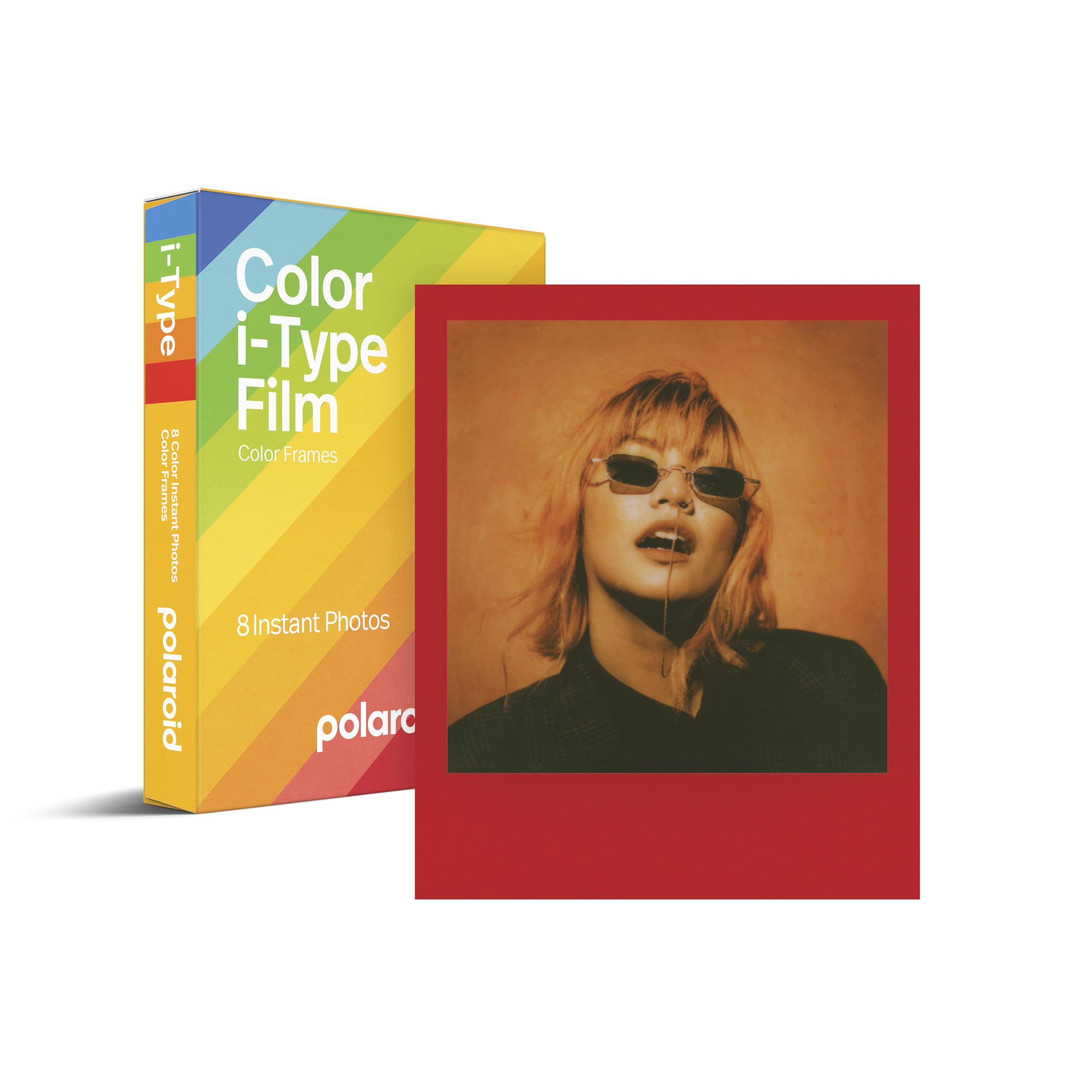 

Polaroid Instant Film Color Film for Color Frames colored i-Type - (8 sheets, frames) (6214)