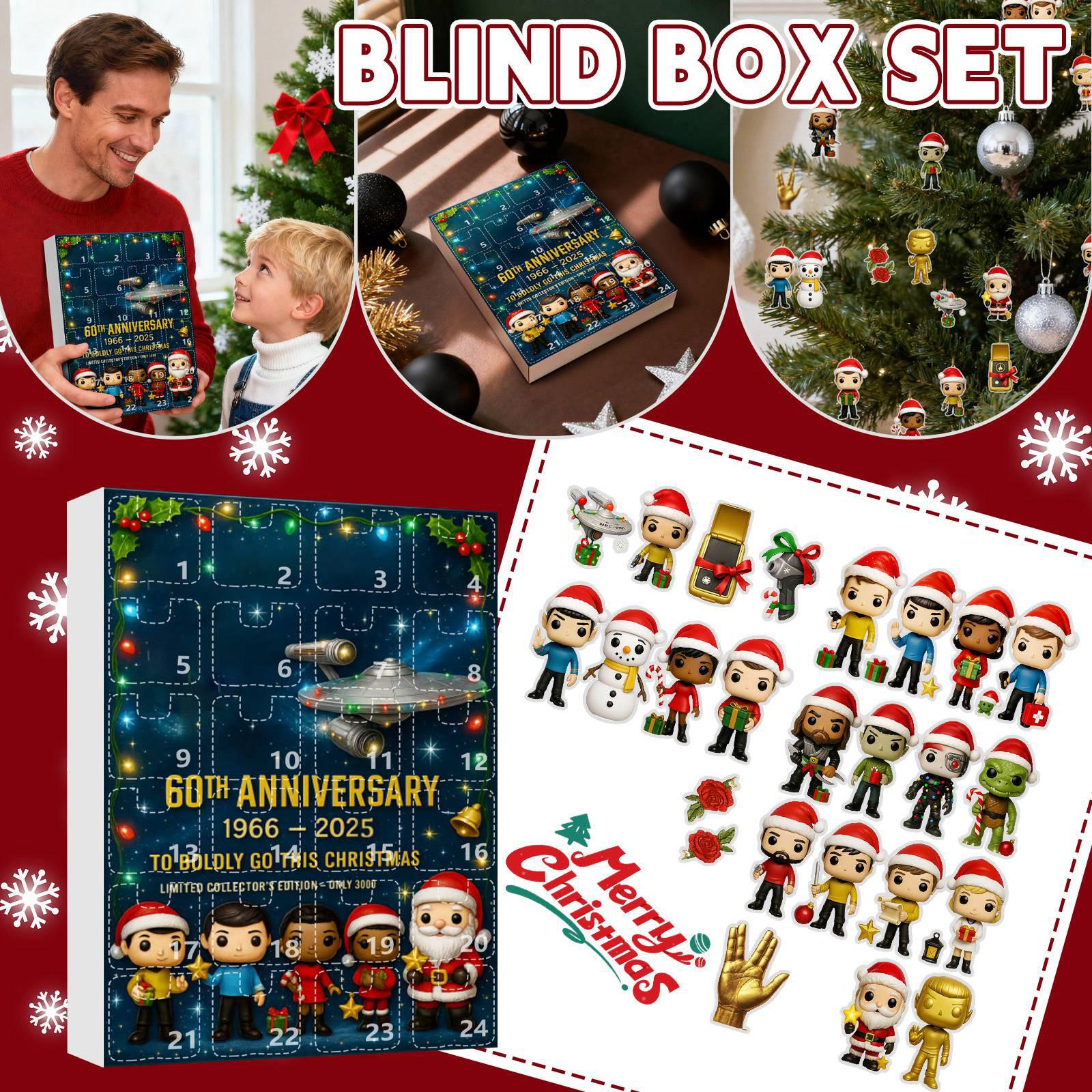 

2D Адвент-календарь включает 24 адвент-календаря, календарь обратного отсчета и коллекционные сюрпризы One Size