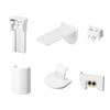 6/24pcs Curtain Replacement Repair Parts Plastic Folding Blinds Parts Set For Offices Bedroom Living Room Blinds Fixer