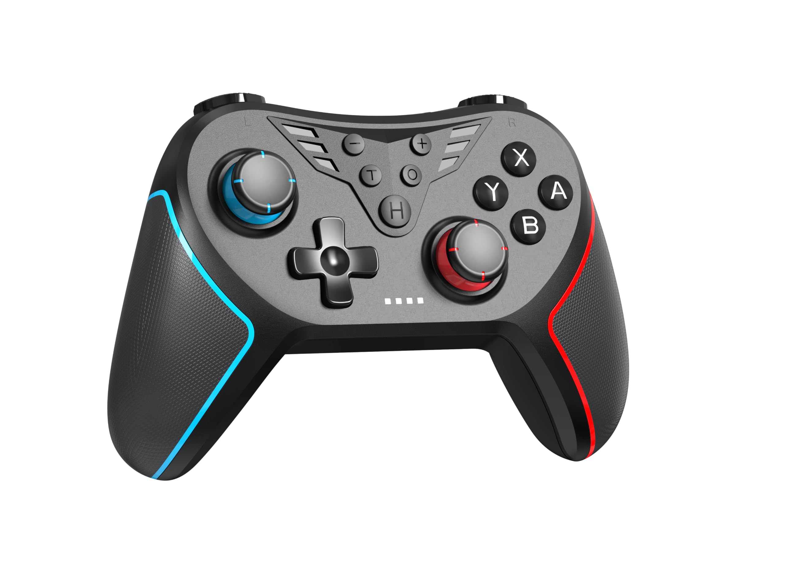 

QISI Switch Controller with Hall Rear OLED Model Wireless Bluetooth and Gyro Sensor 2/Switch Effect, Buttons, Compatible, Connection, Vibration,