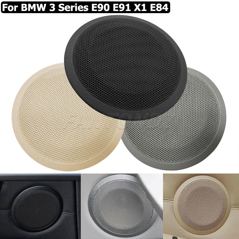 Interior Door Audio Sound Loudspeaker Cover Grill Replacement For BMW 3 Series E90 E91 X1 E84 316 318 320 325 328i 5141 7144 559