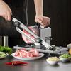 GIANXI Mutton Roll Slicer Stainless Steel Manual Cutting Rice Cake Frozen Beef Slicer Commercial Meat Planing Artifact