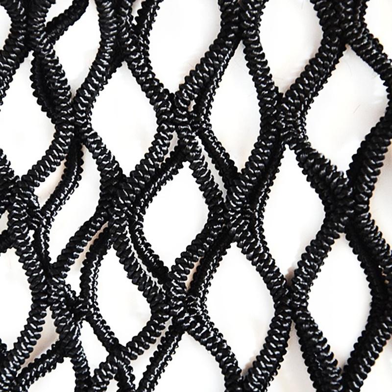 Universal 100x100cm Car Rear Trunk Net with 4 Hooks Elastic Luggage Net Cargo Organizer Storage Nylon Mesh Net Car Interior Mesh