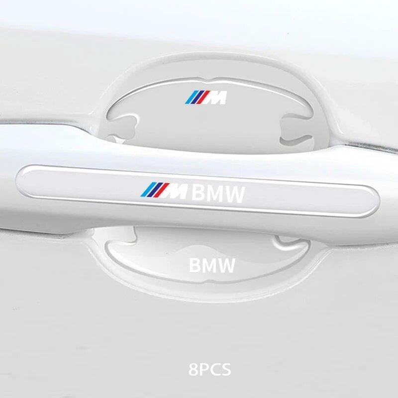 BBJP8 Car Door Bowl Handle Protector Stickers Transparent Anti-scratch Film For BMW E36 E39 E46 E60 E90 E90 F01 F10 F30 E93 G01 G20