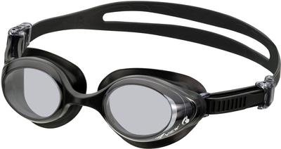 View Swimming Made In with a Natural Fit and 3D Face and Function with a System Women's Goggles, Japan, Pads, Anti-Fog Rub-On (V830YSA BK).