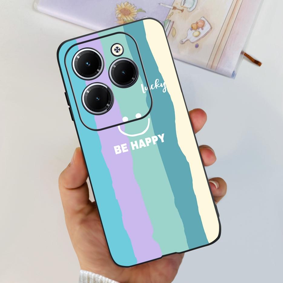 For Infinix Hot 40 Pro Case X6837 Cute Fashion Cover Soft Silicone Phone Case For Infinix Hot 40i Hot40 Pro Hot40i Fundas Bumper