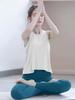 Women's Loose Back Yoga Cover-Up: 2026 Pilates Training Top & Fitness Set