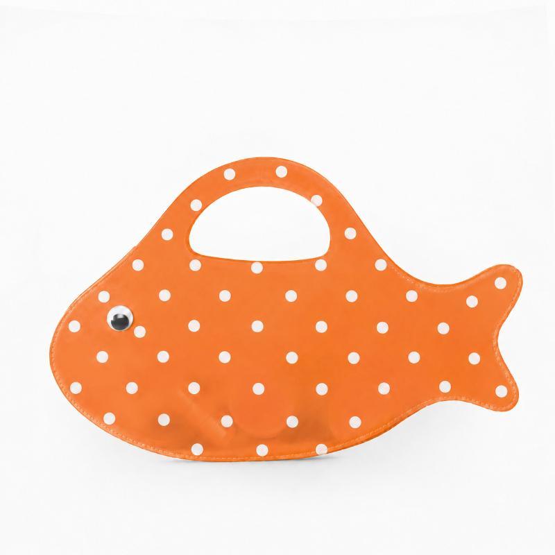 Waterproof Cartoon Fish Shape PVC Jelly Tote Bag Transparent Colorful Handbag for Concert Stadium Use