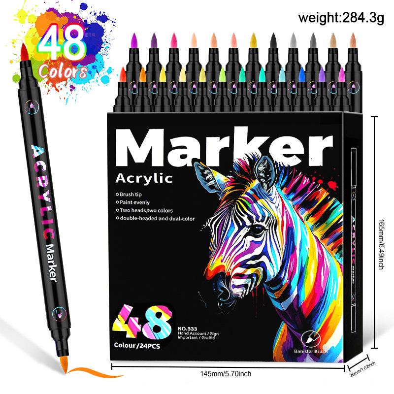 Professional Grade Markers Pen with Refillable Ink System for Cost Effective Art Production in Studios and Design Classes