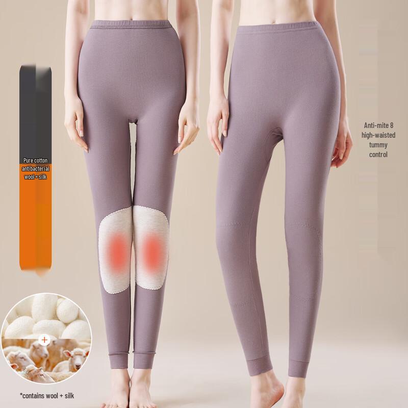 

Женские зимние термолеггинсы Yiershuang с шерстяными шелковыми наколенниками XL