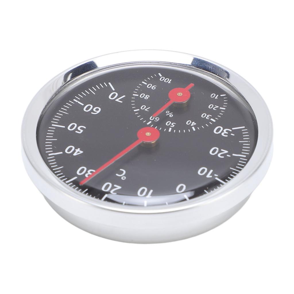 Car Thermometer Hygrometer Mechanical No Battery High Accuracy Temperature Humidity Meter for