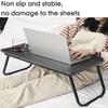 Foldable Dormitory Bed Laptop Stand Book Reading Laptop Studying Table NEW Foldable Adjustable Desk Shelf Size 55 X 32 X 25cm