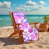 1Pc Huntrx Future Beats Beach Towel, Quick Dry, Multi-Use for Beach Pool Gym Yoga Home Travel, Christmas, Halloween, Xmas Gift Em92911