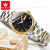 OLEVS 5568 Luxury Quartz Watch for Woman Luminous Date Week Waterproof Steel Strap Original Fashion Ladies Wristwatches