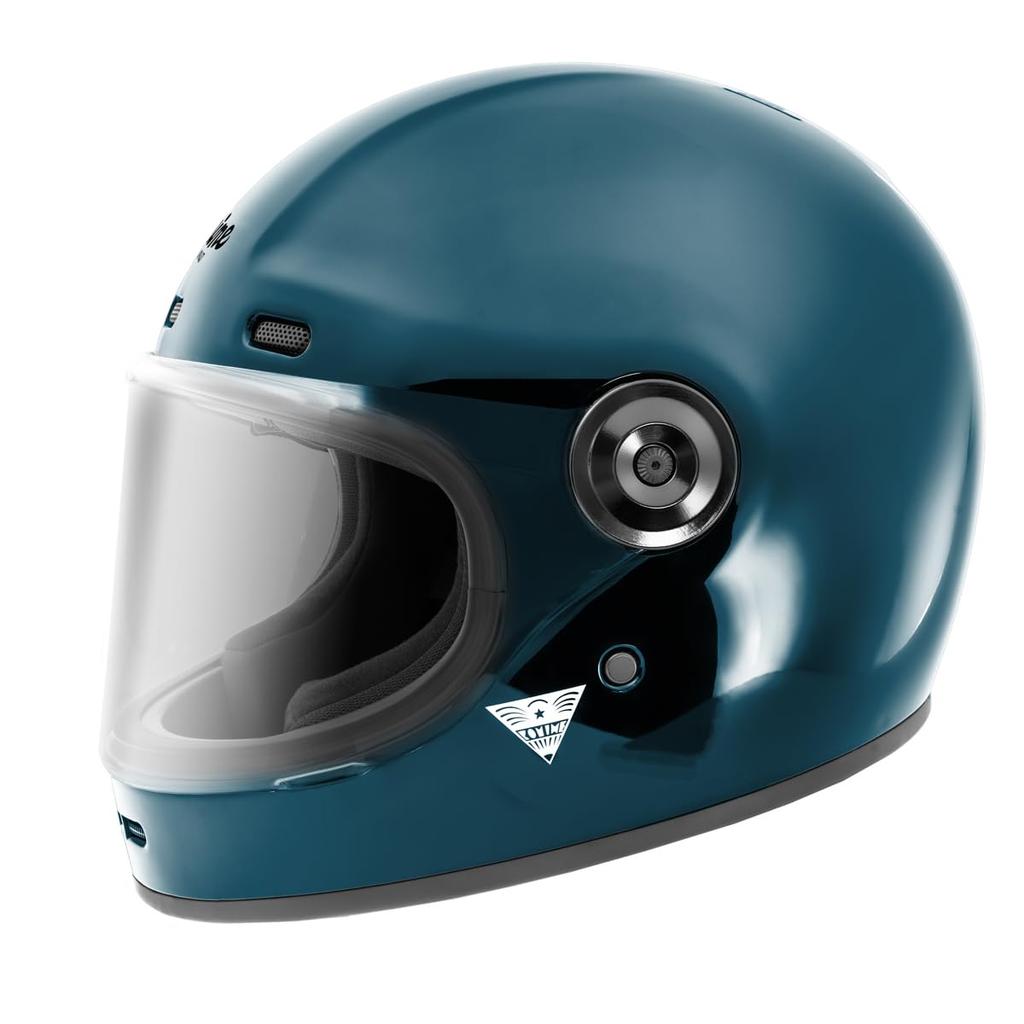 KOMINE Neo Retro Full Face Helmet Midnight Blue M 01-190 HK-190