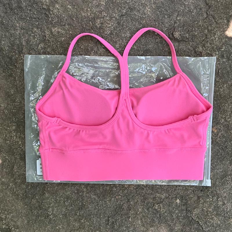 Lulu Nude Feel Oboustranná sportovní podprsenka Top na jógu