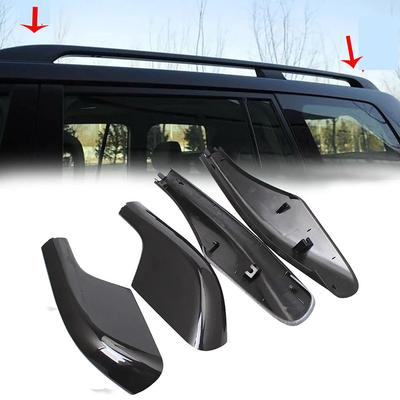 4pcs Car Roof Rack Cover for Toyota Land Cruiser LC100 FJ100 Lexus LX470 1998-2007 Roof Rack Rail End Cover Shell Replacement