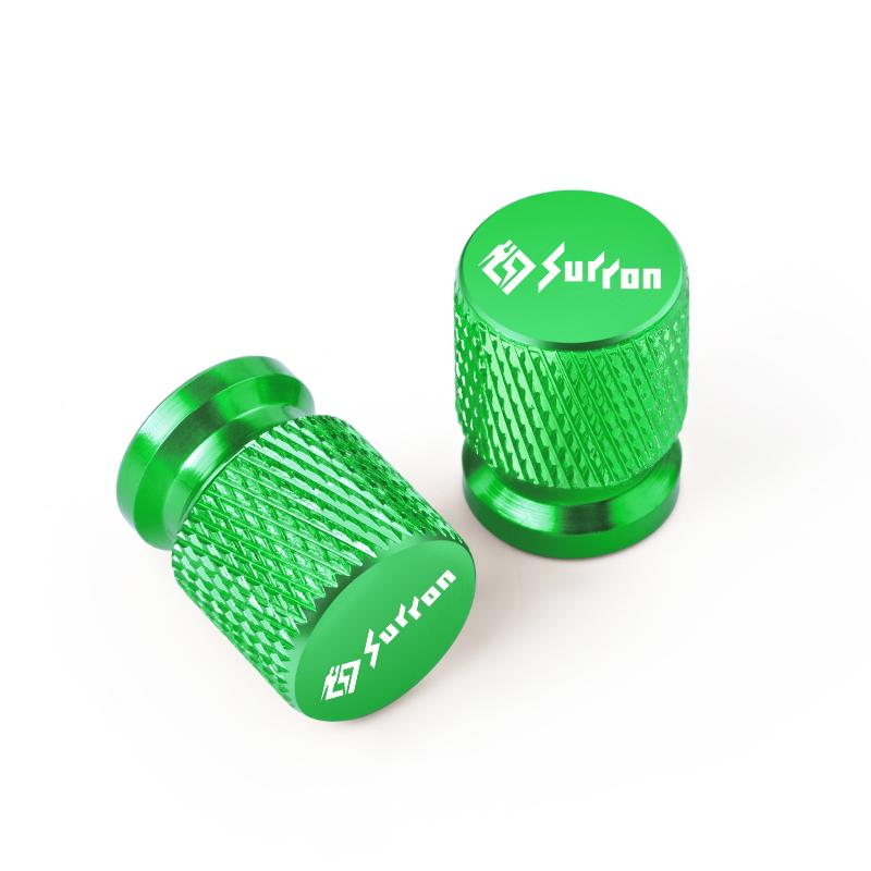 2PCS Tire Valve Caps Tyre Stem Covers Airdust Waterproof For SURRON 48T 52T 54T 58T 64T Motorcycle Accessories