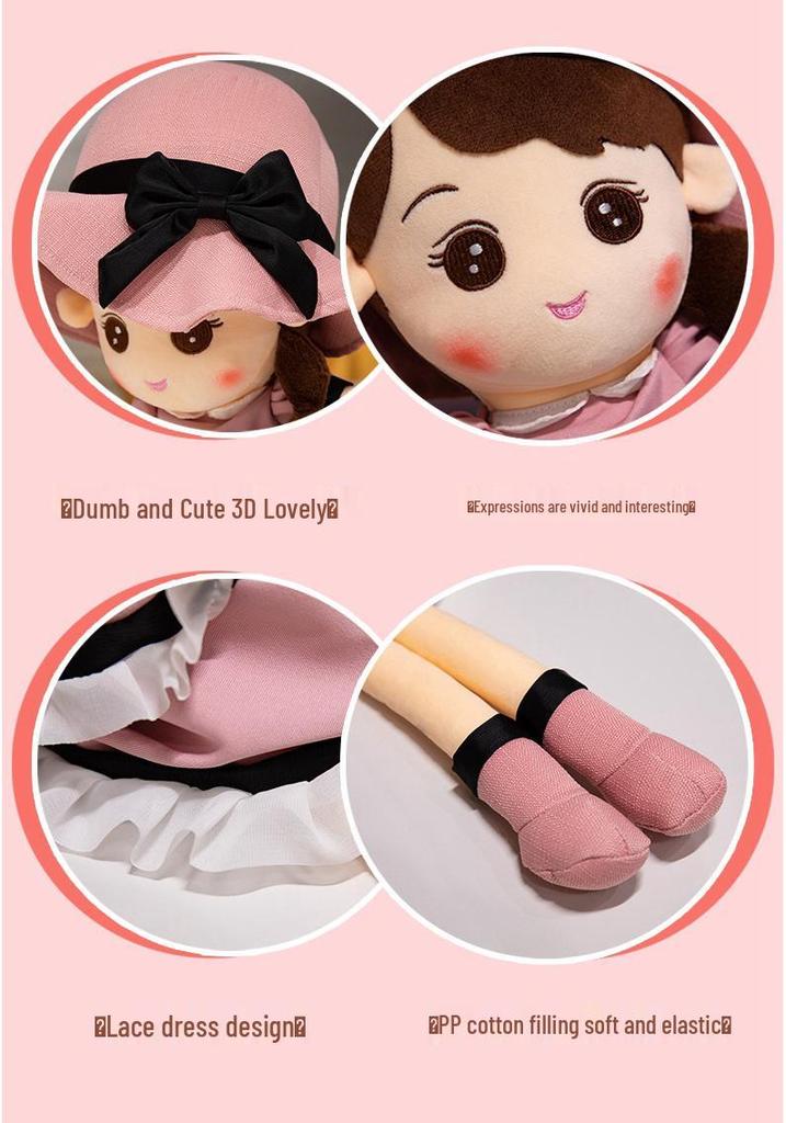 Cute Princess Wedding Couple Plush Dolls - Bed Pressing Ragdoll Gift
