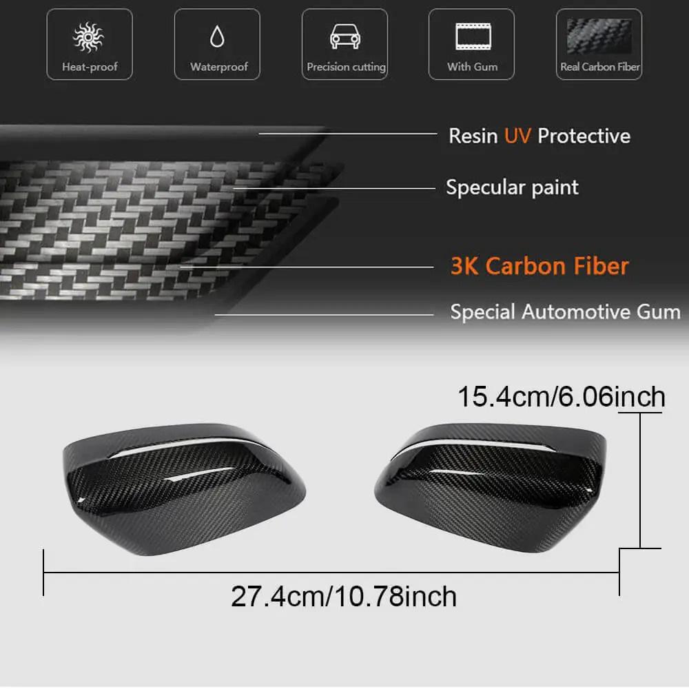 M-Look Mirror Covers Dry Carbon for BMW 7 Series G11/G12