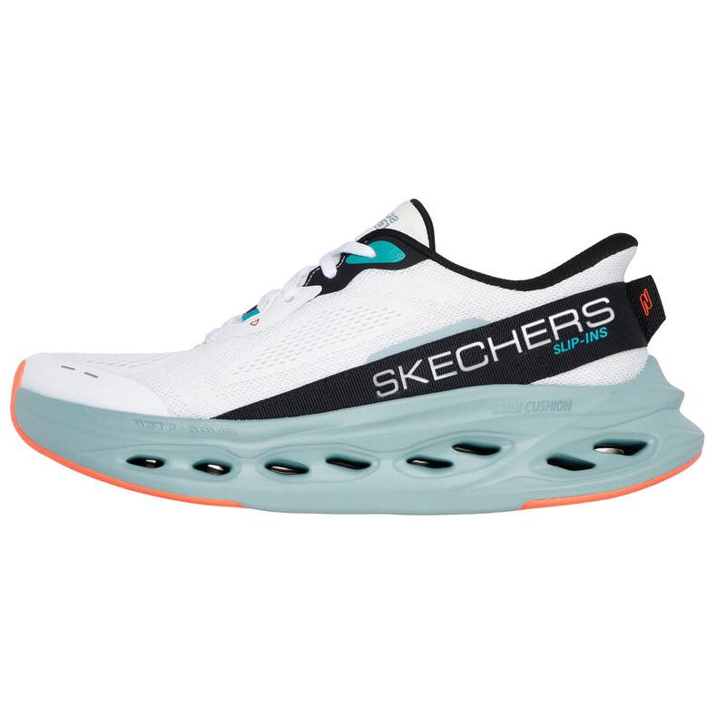 Skechers Max Cushioning Lightweight Slip-On Shoes Men Sneakers White 220421-WMLT 39.5