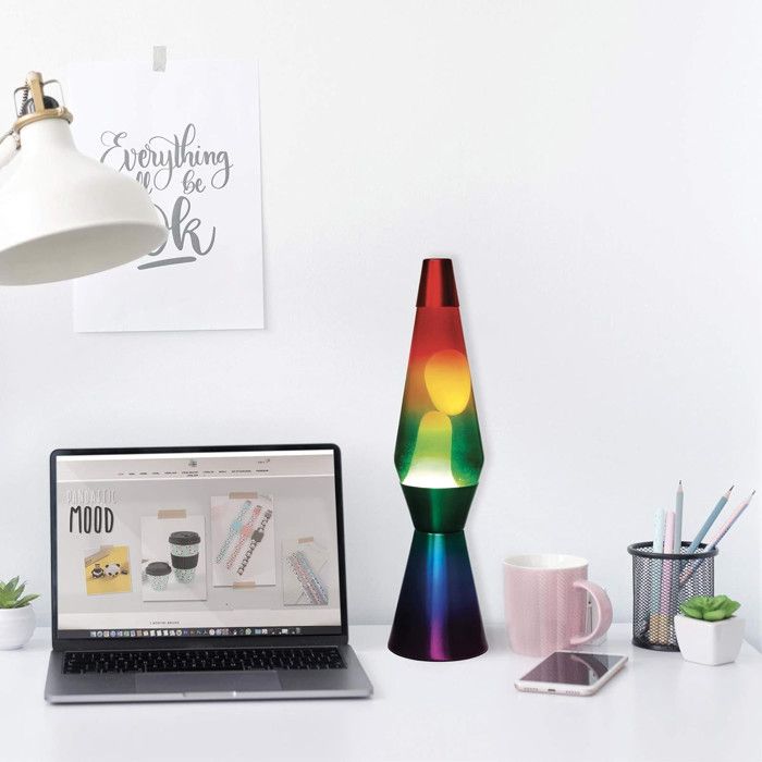 Itotal Xl1767 Lava Lamp 36 Cm Rainbow