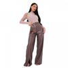 Missy Empire Womens/Ladies PU Cut Out High Waist Trousers