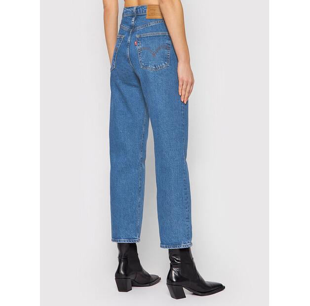 Levi's Ribcage Ankle Jeans 72693-0117 Blue Straight Fit