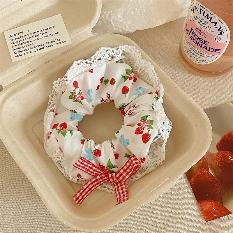 Luxury Sleep Pillow & Extra-Large Satin Hair Ring - Gentle On Hair, Perfect for Buns, Elastic Band Style