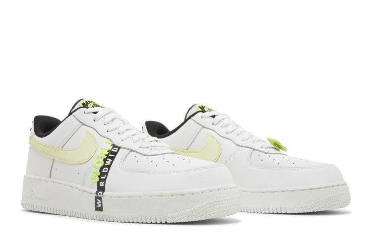 Men's Sneakers Nike Air Force 1 Low Worldwide White Volt White/Volt-Black-Barely Volt