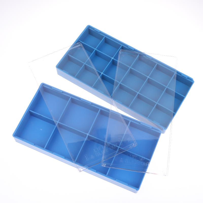 8/18 /24 Grids Watch Parts Storage Box With Lid Watch Repair Tool Organizing For Watchmaker Supplies