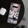 Black Swan Noble Phone Case Cover for Samsung Galaxy S26 S25 Edge S24 S23 Ultra S22 Plus S21 FE S20 + Art Customized Fundas Gala
