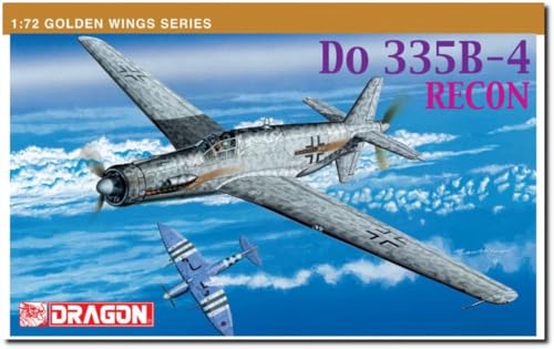 Platz Dragon 1/72 WWII German Dornier Do335 B-4 Pfeil Reconnaissance Type Plastic Model Kit DR5033
