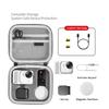 Portable Camera Storage Box Featuring Strap Attachment Water Resistant Impact Proof Pouches Organizers For Easy Carry