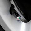 Car Stickers For Alfa Romeo 4Pcs Car Wheel Cover Tire Valve Caps Anti-theft Valve Stem Auto Accessories For Alfa Romeo Giulia St