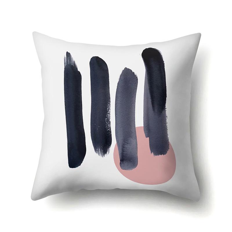Polyester Pillowcase Automobile Decoration Home Printed Pillowcase