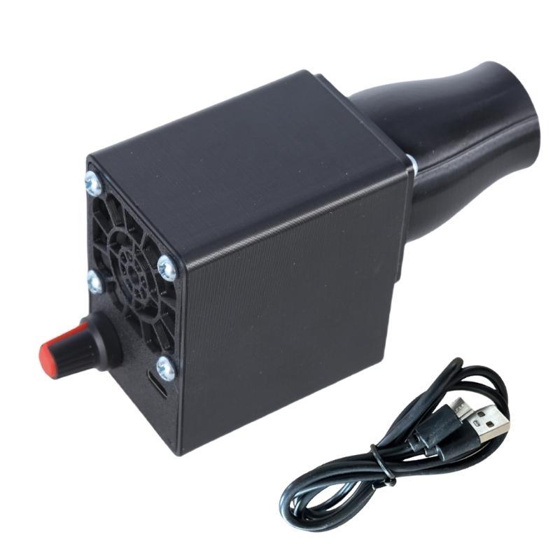 5V USB C Blower Grill BBQ Fan Portable Barbeque Air Blower for Outdoor Barbecue Bellow Camping Hiking