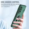 Drop Protection Stand Ring Cover Case For Samsung Galaxy Z Fold 3 4 Fold4 5g Fold2 Fold3 Fold 2 Anti -Sweat Hard Phone Cases