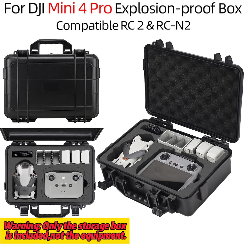 For DjJI Mini 4 Pro Case Hard Carrying Case for DJI Mini 3 Pro/Mini 3 Accessories, Travel Case for DJI Mini 4 Pro Fly More Combo