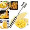 Corn Planer Stainless Steel Corns Thresher Peelers Corn Cob Stripper Cutter with Ergonomic Handle Kitchen Gadgets for Home BBQ