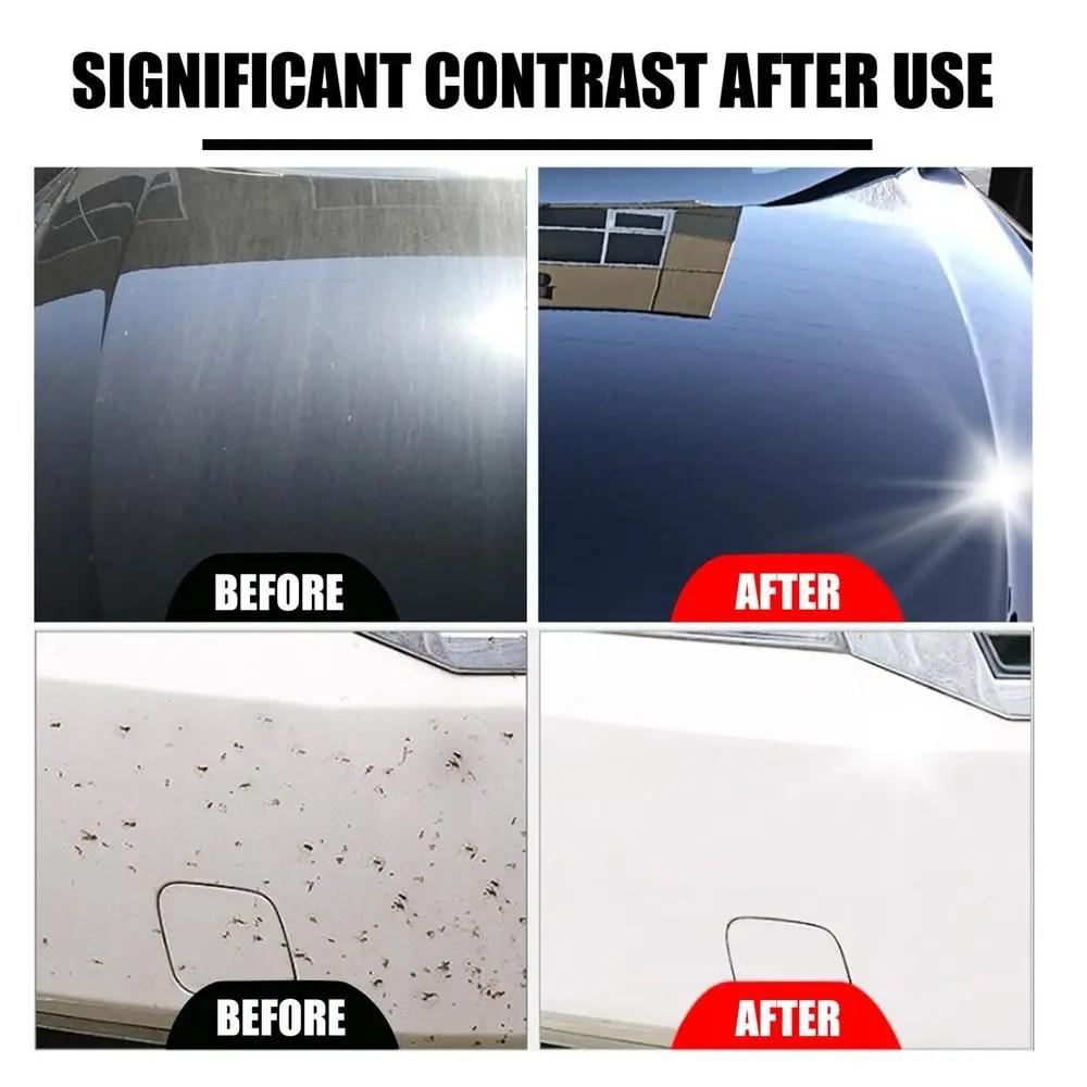 3 In 1 High Protection Quick Ceramic Coating Nano Spray Car Coating Wax Polishing Spray Plastic Refresh Fast Fine Scratch Repair