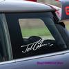 2 szt. Odblaskowa naklejka samochodowa John Cooper Signature Dla MINI JCW R56 R57 F55 F56 F57 R50 R53 R60 F60 F54 R55 R58