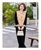 Elegant Spring 2026 New Chinese Style Women's Three-Piece Suit – Sophisticated Vest Look for Middle-Aged and Elderly.