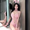 Sexy underwear women's open file free onesie pure desire to seduce cute three-point bunny girl teasing hair